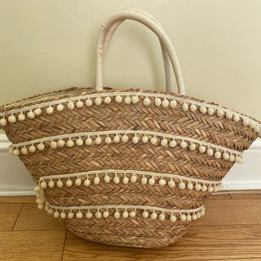 Fallon & Royce Straw  Tote